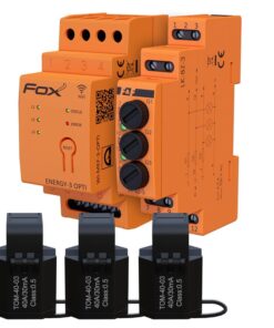 Set: MEF-3-OPTI-40 energy consumption monitor with LK-BZ-3 lamp