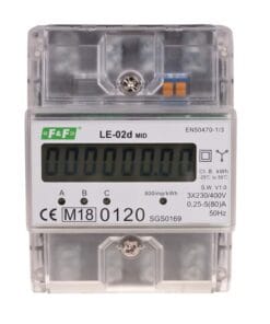 Elektrik enerji sayacı LE-02d
