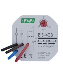 Elektronik çift kararlı impuls rölesi BIS-403 230 V
