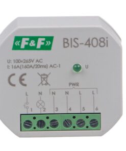 Relais électronique bistable à impulsion BIS-408-LED