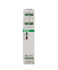 Elektronik çift kararlı impuls rölesi BIS-412M-LED- 230 V