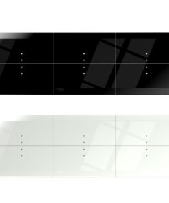Glass button with 4-channel bistable relay GS-4T
