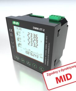 Çok fonksiyonlu ağ parametre göstergesi DMM-5T-2
