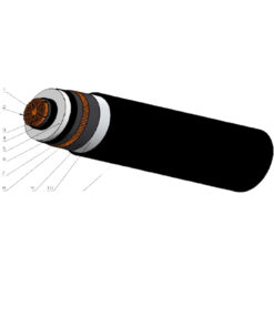 89/154kV 2XS(FL)2Y 1x1600/185 mm2 Cables With Copper Conductor