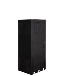 AVS Series 557*470 - 36U - RAL 9005 Black Panel